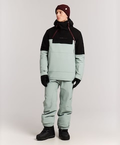 Heren ski-jas grijs