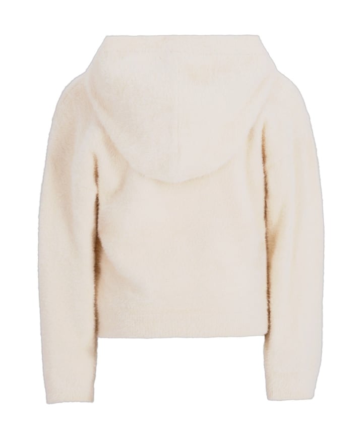 Meisjes hoodie ecru