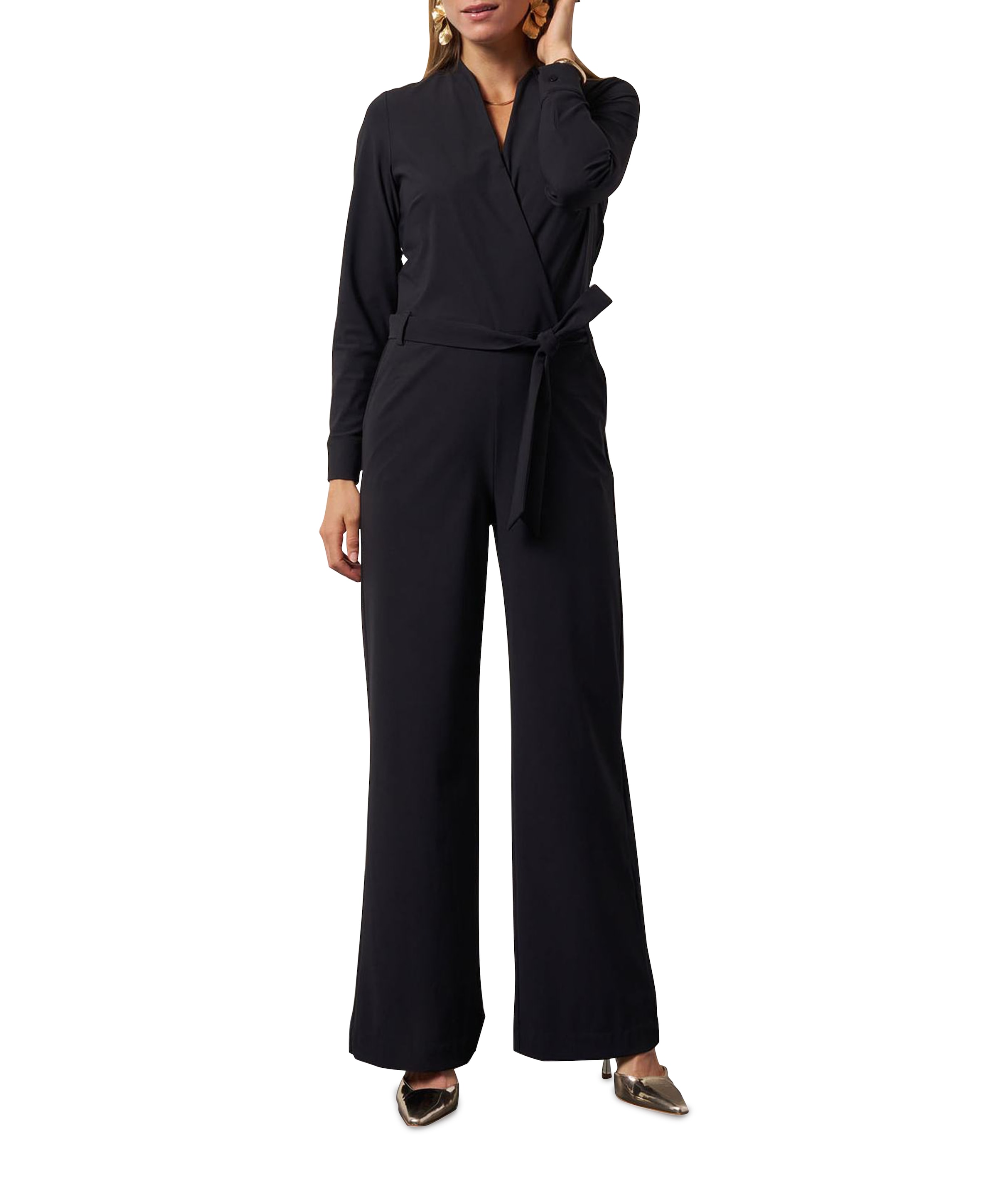 Nadia jumpsuit zwart