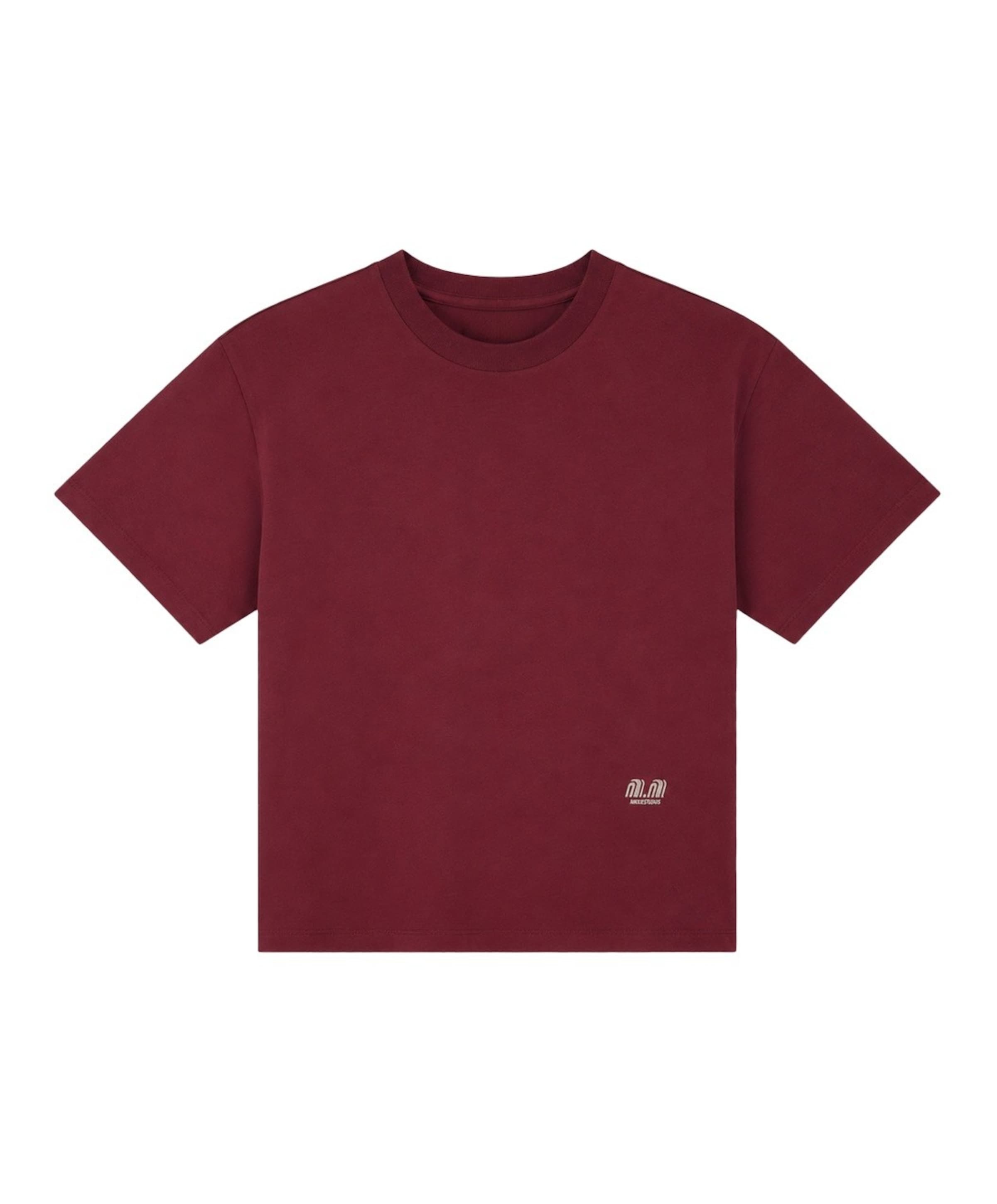Jongens T-shirt bordeaux