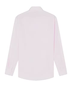 Heren overhemd lange mouw roze