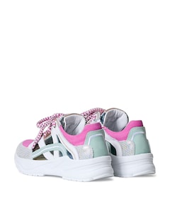 Rose meisjes sneakers groen