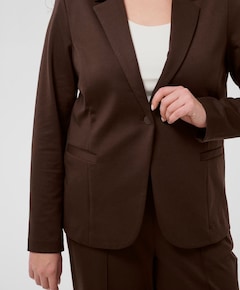 Dames blazer bruin