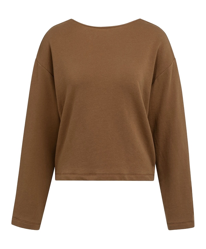 Dames trui bruin