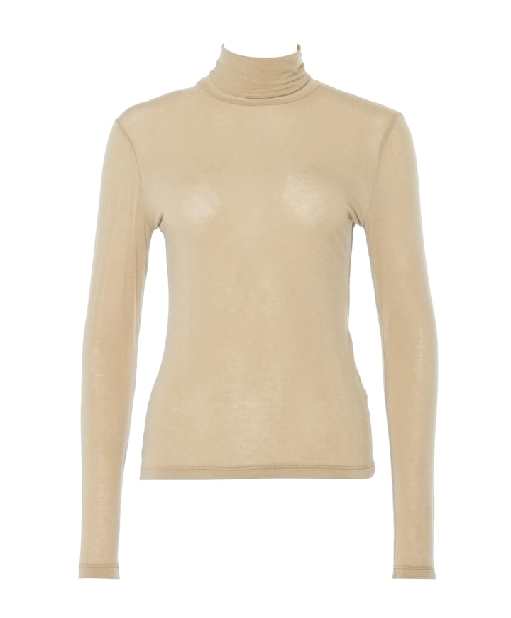 Dames top beige