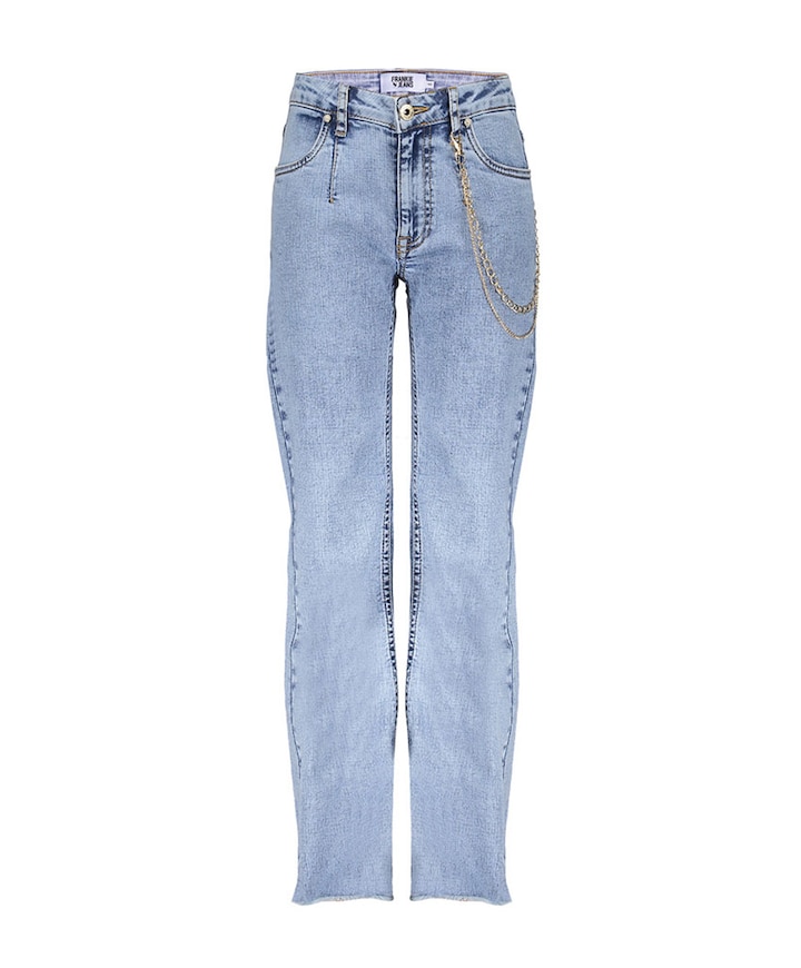 Love Bootcut Oversized meisjes jeans blauw