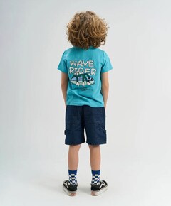 Jongens T-shirt blauw