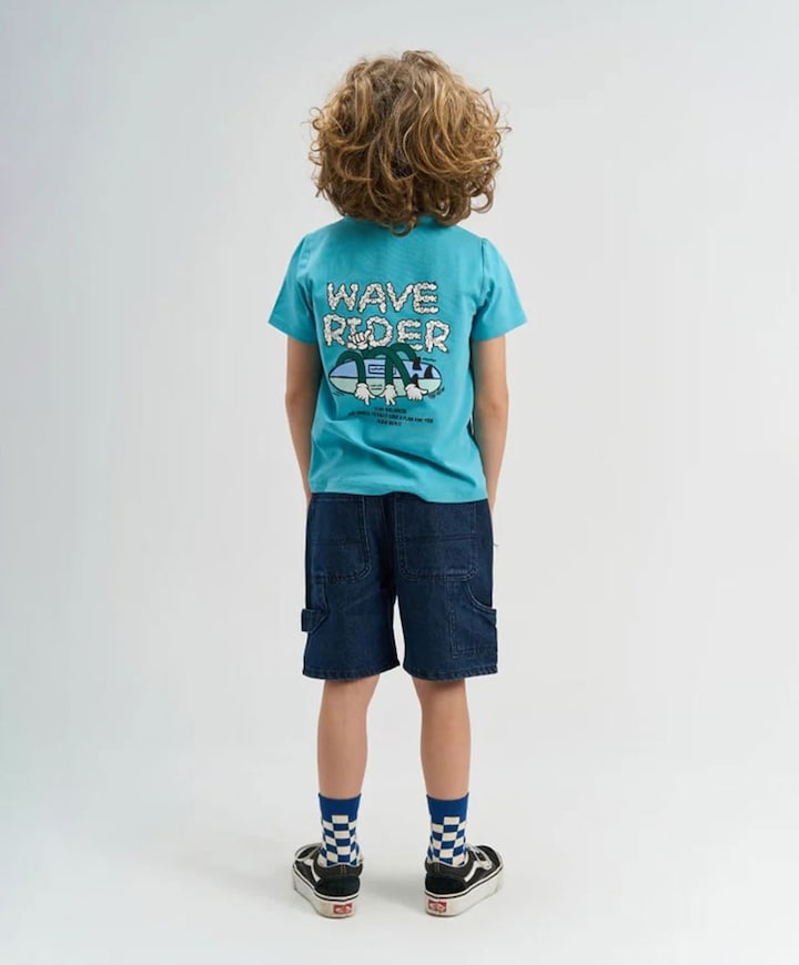 Jongens T-shirt blauw