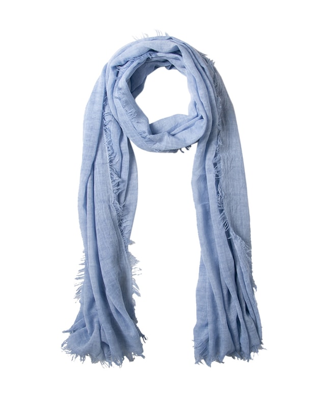 Sjaal blauw