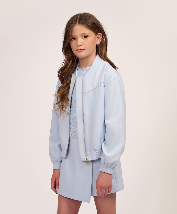 Meisjes broekrok blauw