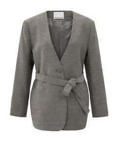 Dames blazer grijs