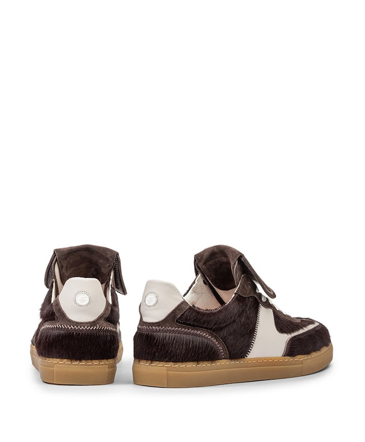 dames sneakers bruin
