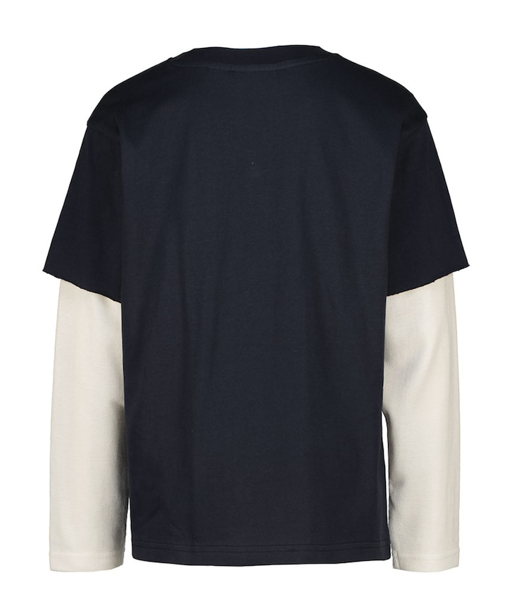 Jongens longsleeve blauw