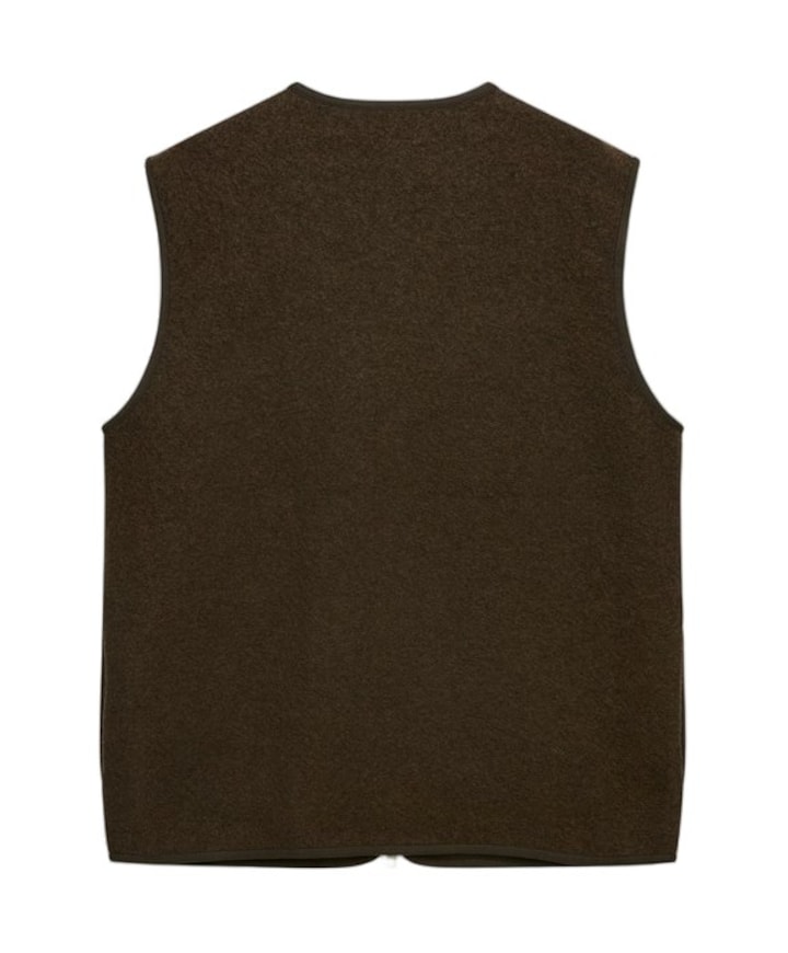 Heren bodywarmer bruin