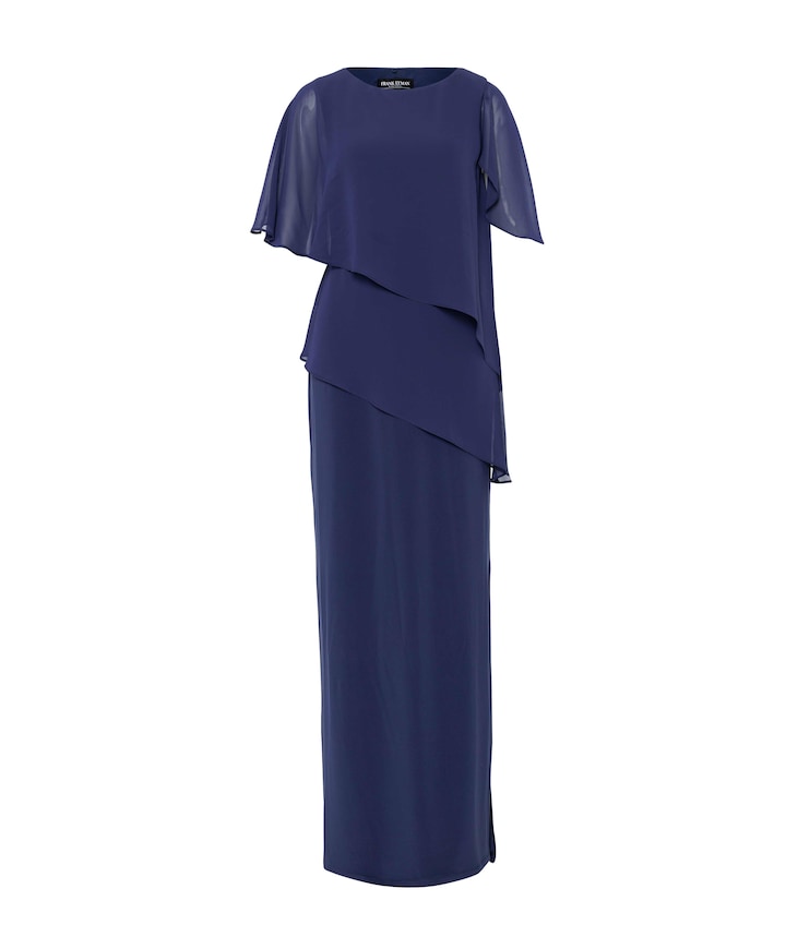 Dames jurk blauw