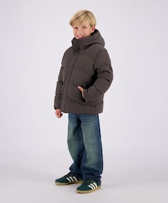 Jongens jas bruin