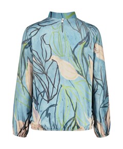 Dames blouse blauw