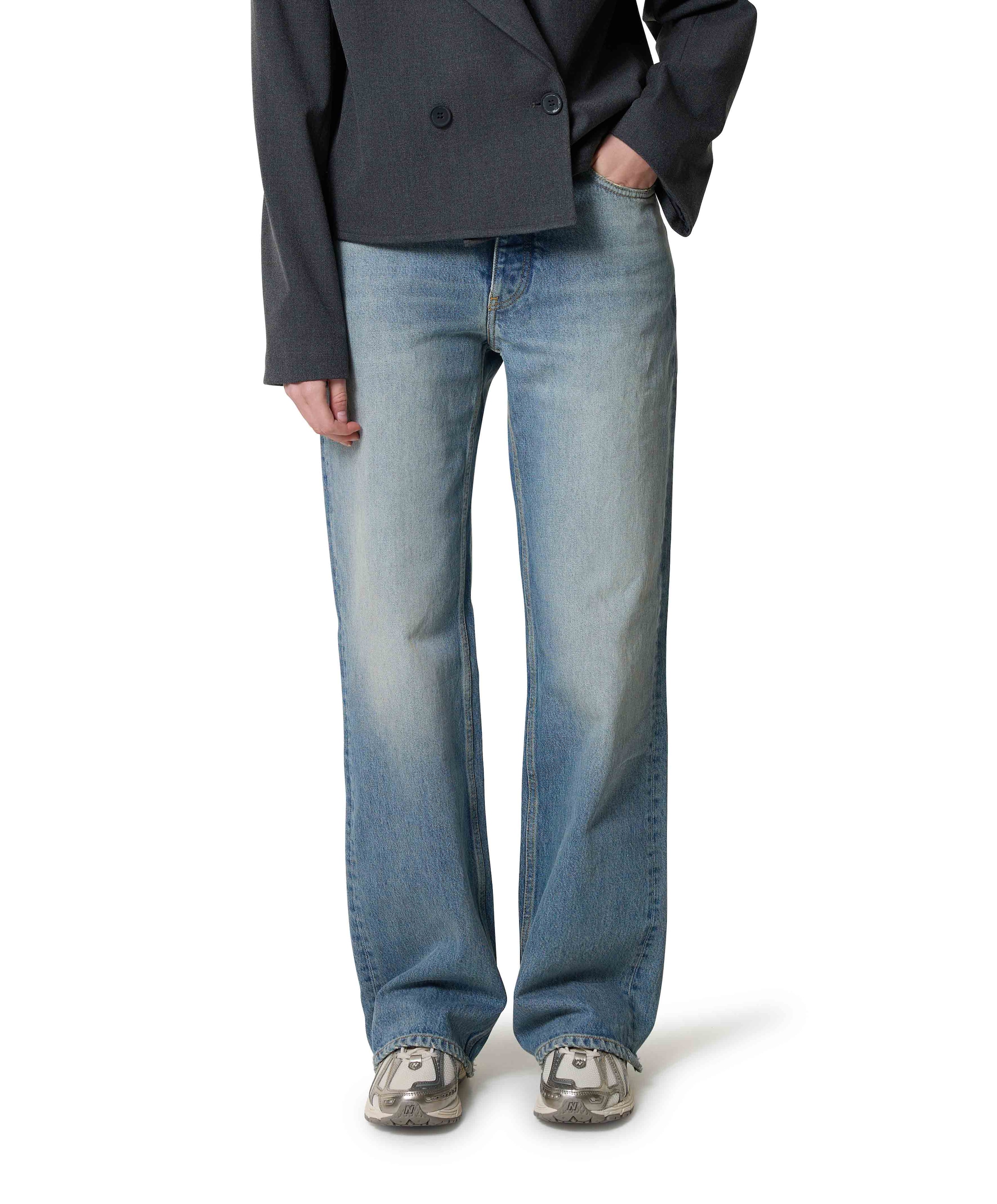 Genoa dames jeans blauw