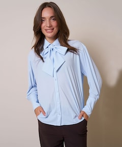Dames blouse blauw