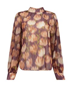 Dames blouse bordeaux