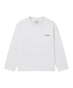 Heren longsleeve wit