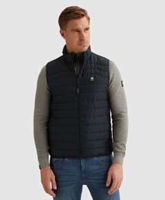 Heren bodywarmer blauw