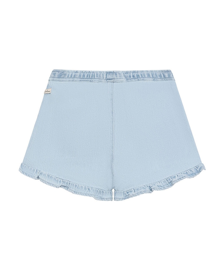 Light weight meisjes korte broek blauw