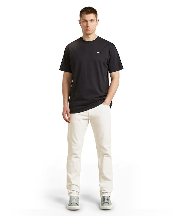 Mosa Straight heren jeans ecru