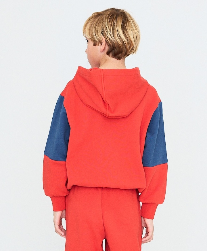 Jongens hoodie rood