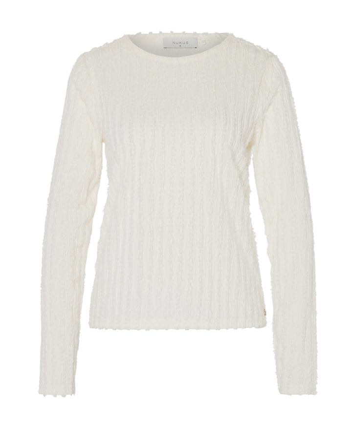 Dames top ecru