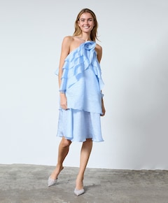 Dames jurk blauw