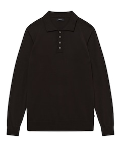 Heren polo bruin