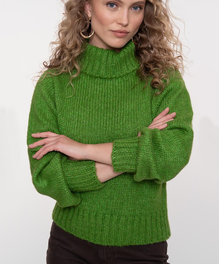 Dames trui groen