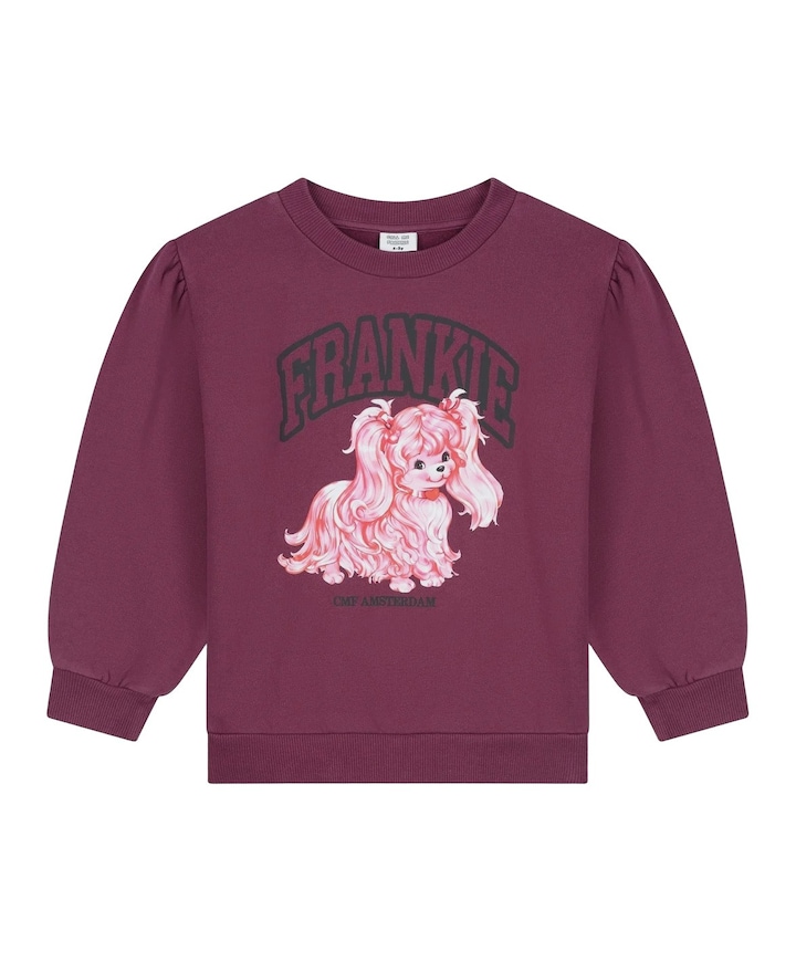 Meisjes sweater bordeaux