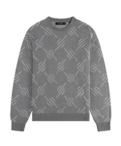 Heren sweater grijs