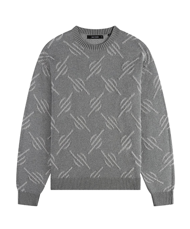 Heren sweater grijs