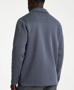 Heren overshirt grijs