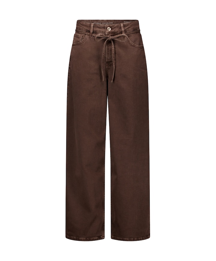 Babet denim dames jeans bruin