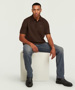 Mosa Straight heren jeans zwart