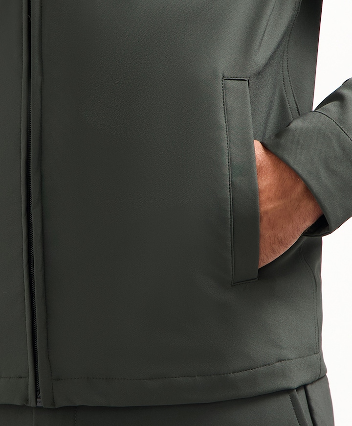 Overhemd lange mouw groen