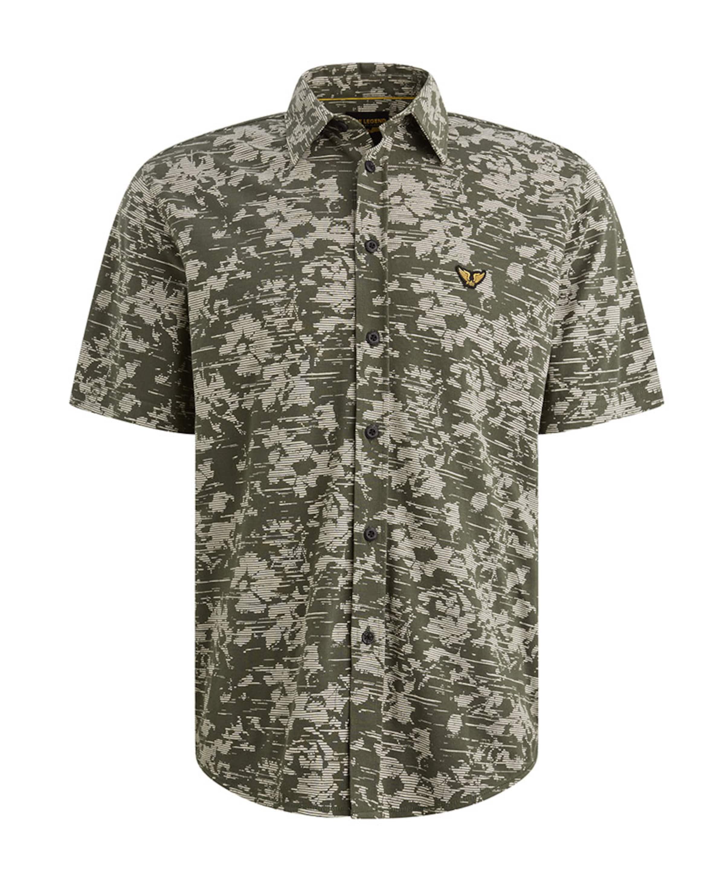 Heren polo korte mouw groen