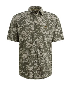 Heren polo korte mouw groen