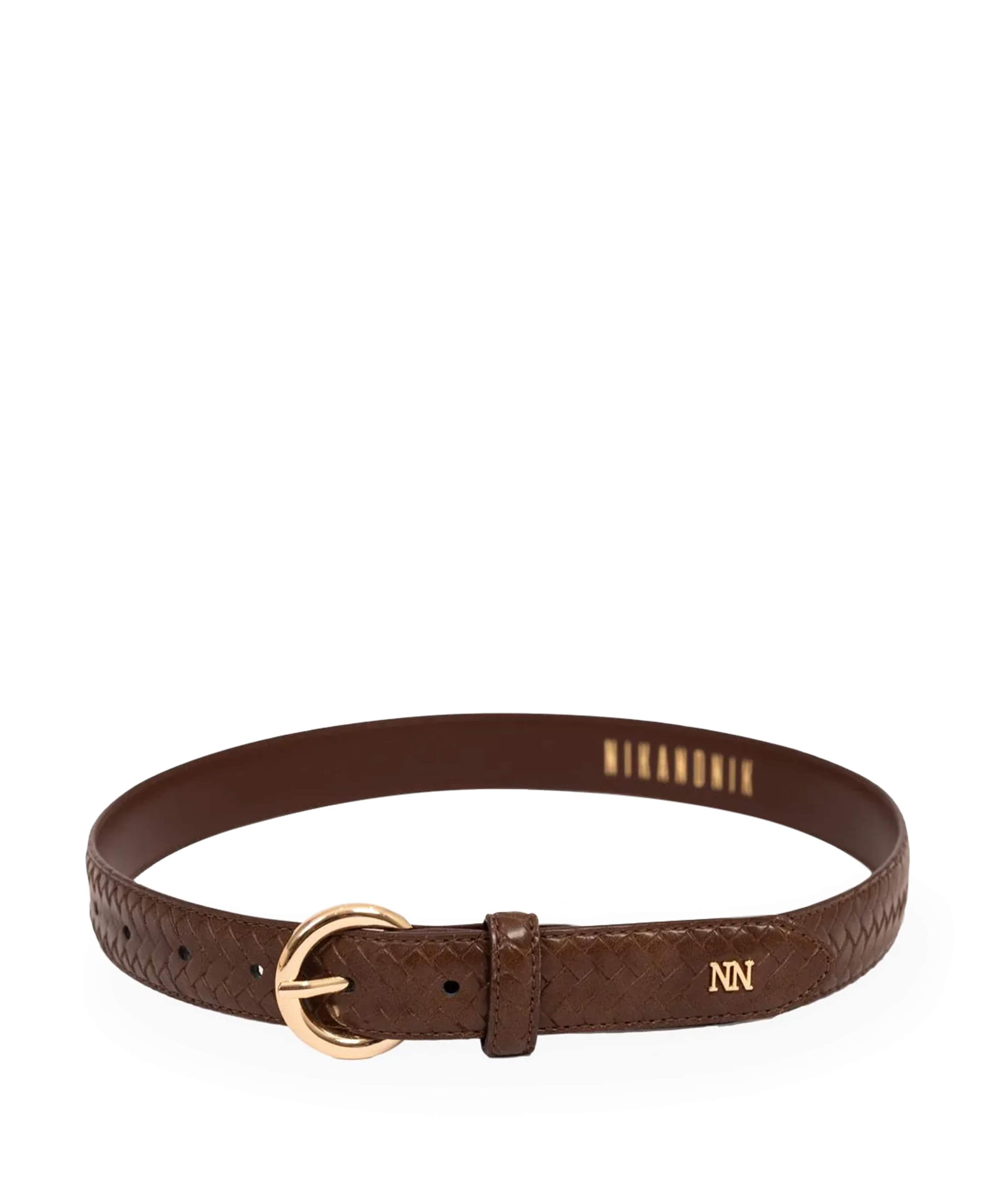 Meisjes riem bruin
