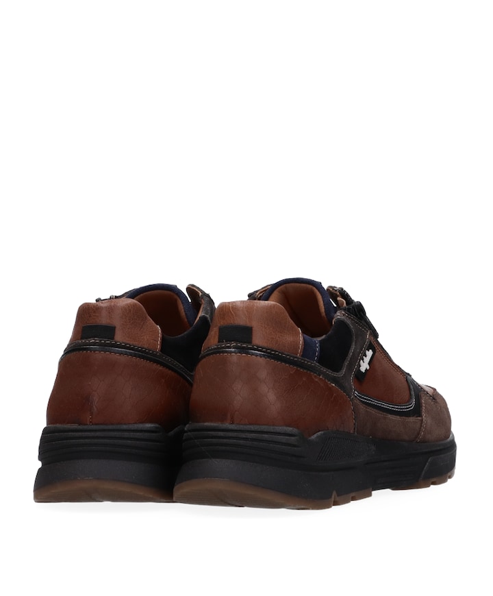 Connery heren sneakers bruin