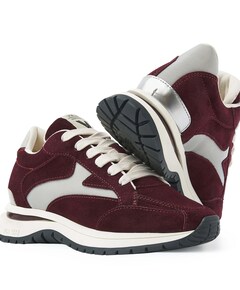 Usher Riggs dames sneakers bordeaux
