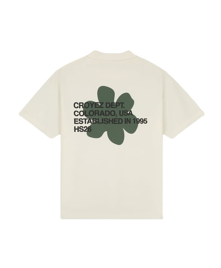 Heren T-shirt ecru