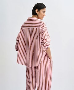 Dames blouse roze