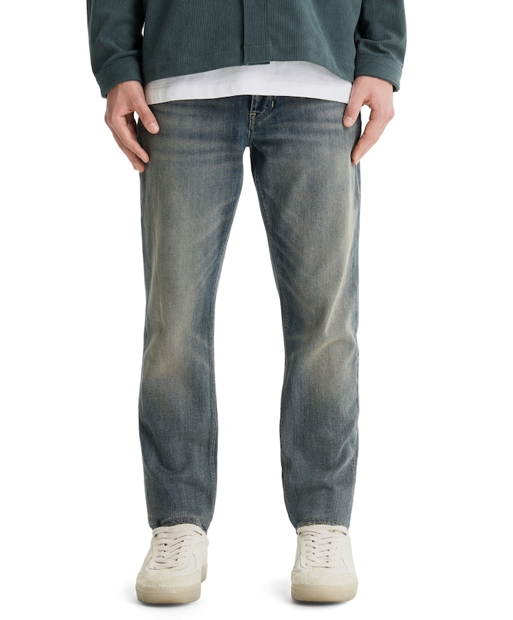 EVAN EARTH heren jeans blauw