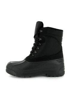 heren snowboots zwart