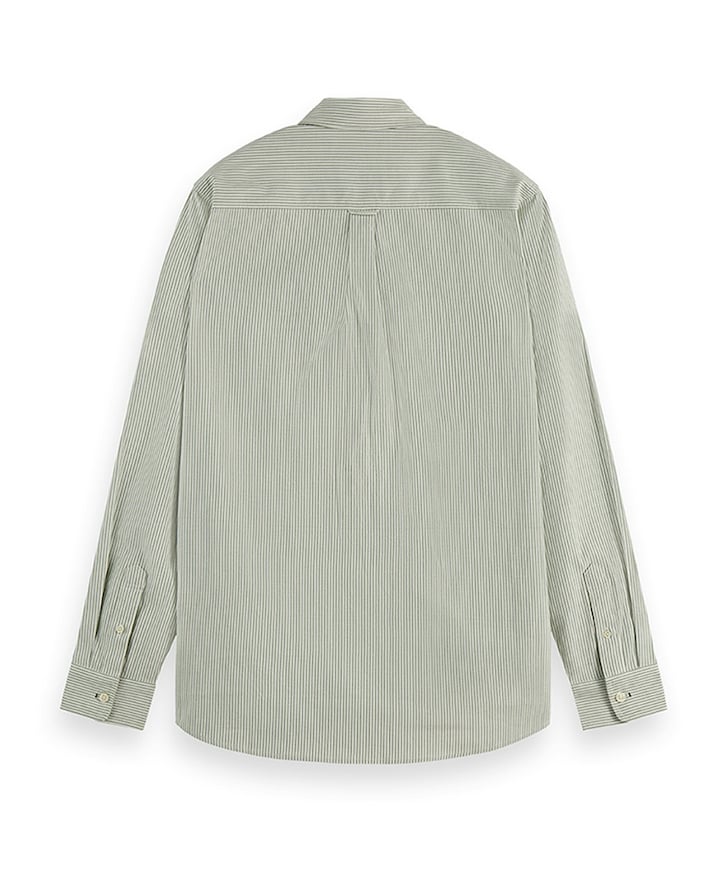 Overhemd lange mouw groen